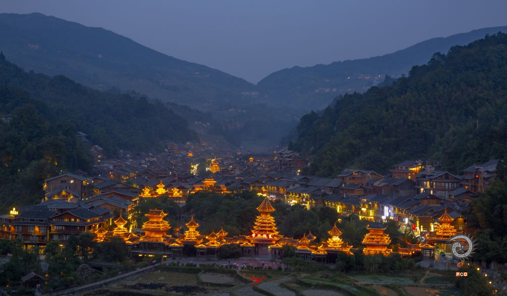 肇兴夜景