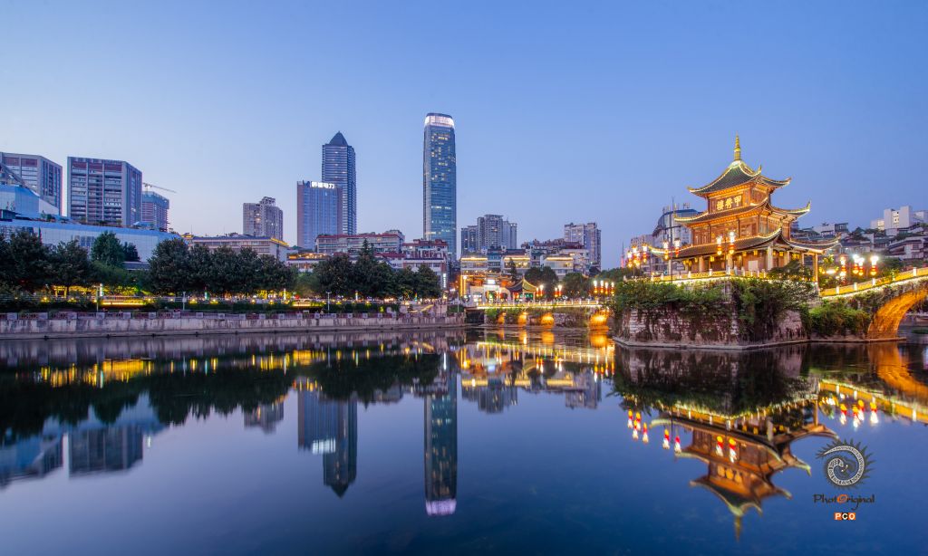 古今建筑夜