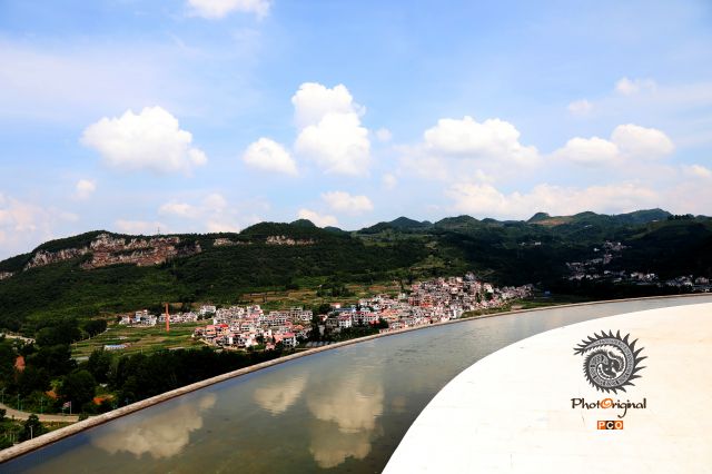 大桥村水景