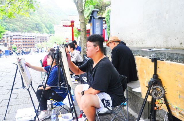 户外写生