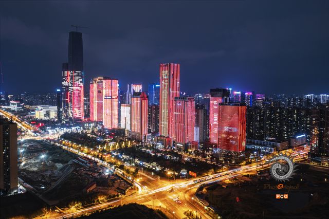 金融城的建党百年庆祝