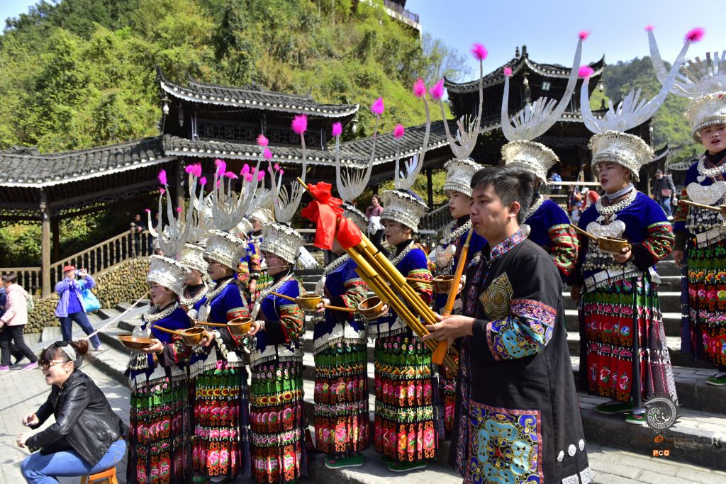高山流水——千户苗寨拦门酒