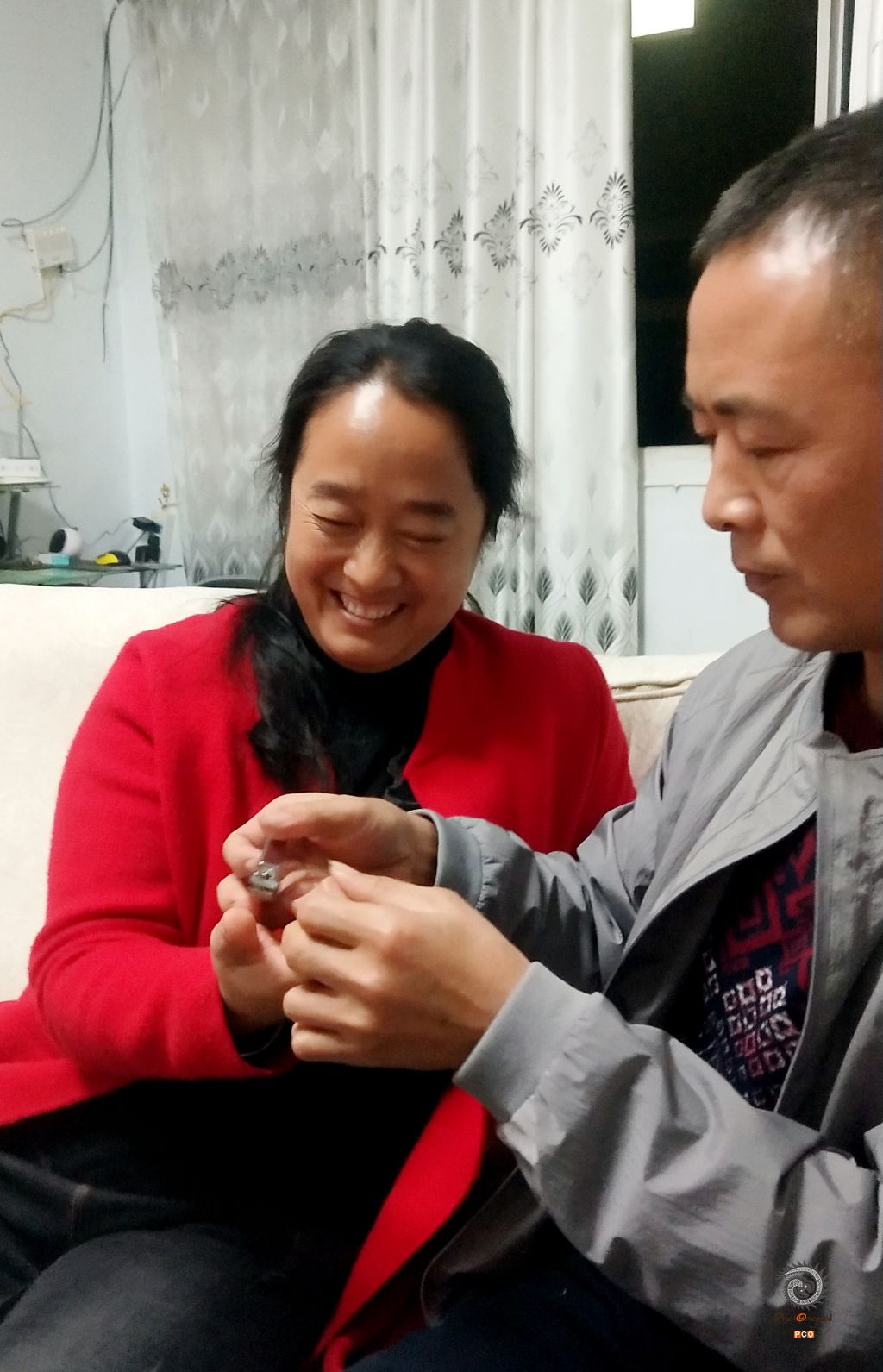幸福的微笑
