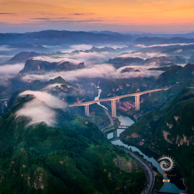 黔东南苗族侗族自治州镇远县晨景