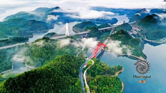 《青山绿水伴“三桥”》