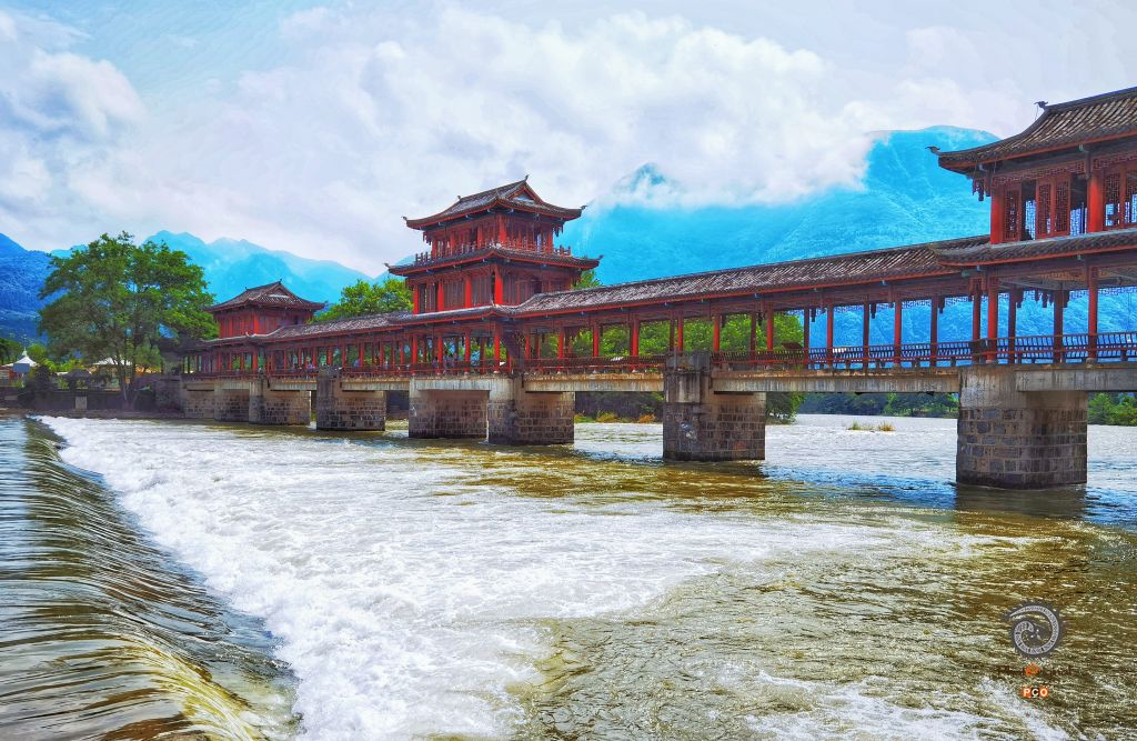 《水上廊桥》