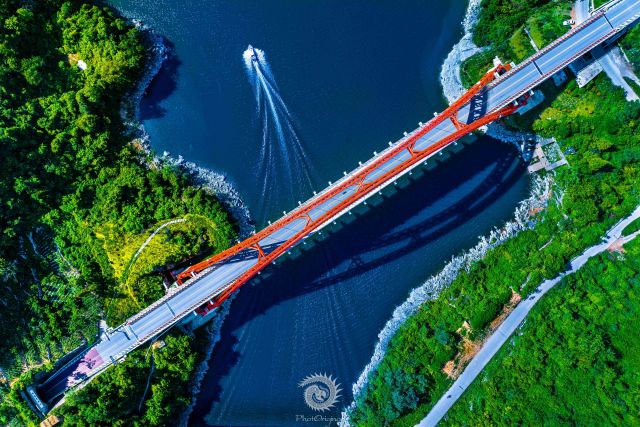 贵州省清镇市红枫湖花鱼洞大桥  陈林 摄
