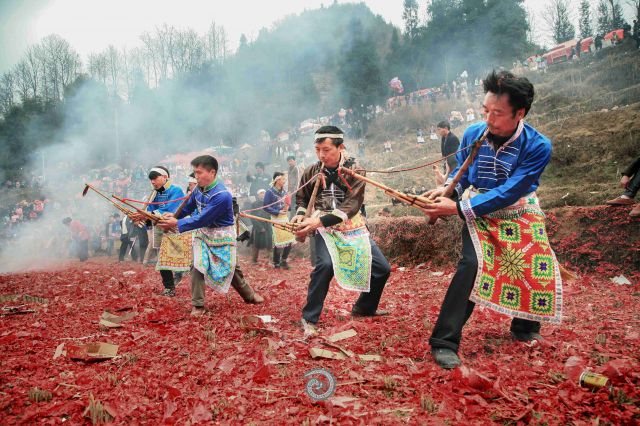 清镇龙窝村四印苗祭祖