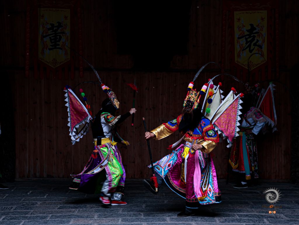 傩面