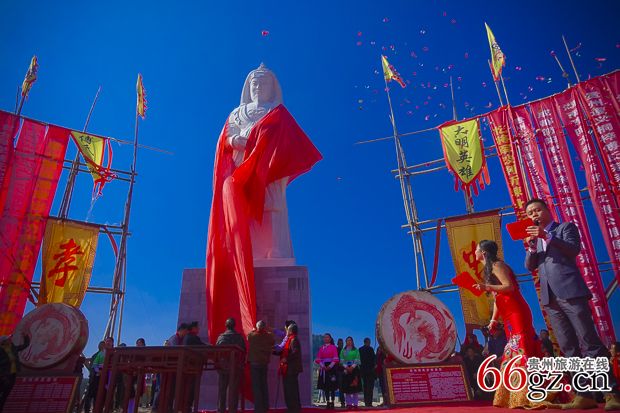 傅家寨傅友德大将军雕像落成大典