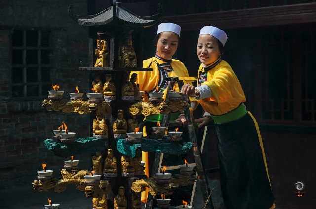 点灯祈福